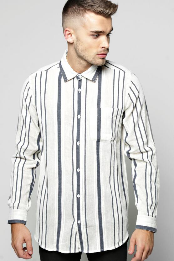 Long Sleeve Stripe Shirt